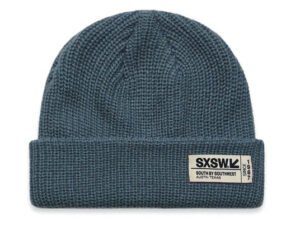 Grey SXSW Beannie Hat