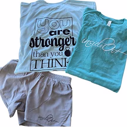 logo t-shirt, sunshirt, and logo fitness apparel